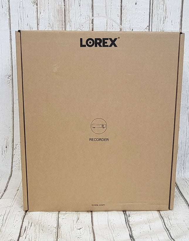 LOREX Fusion 4K 16 Camera Capable 8PoE 2TB Wired NVR System , N847A62, NEW