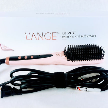 L'ange Le Vite Thermal Active Sleek Hairbrush Hair Straightener Brush