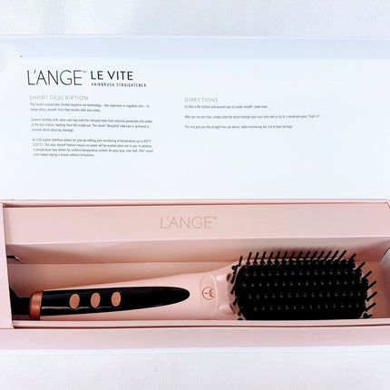 L'ange Le Vite Thermal Active Sleek Hairbrush Hair Straightener Brush