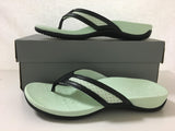 New Vionic Tonya Toe Post Sandal Black 7/EU38