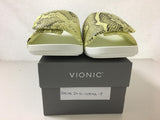 New Vionic Asha Kiera Slide Citrine  Size 8