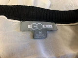 New GO Silk, Combination Sweater White/Black M
