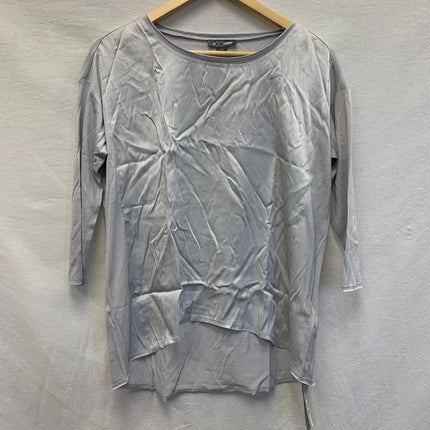 New GO Silk - Round Neck 34 Sleeve Silver XS