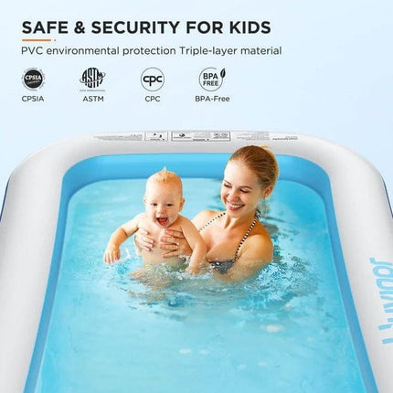 NEW, HYVIGOR Inflatable Swimming Pool w/ Removable Canopy, HY-P3