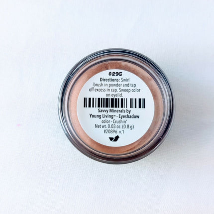 NEW, SAVVY MINERALS By Young Living CRUSHIN Eye Shadow, 0.03 oz/0.8g