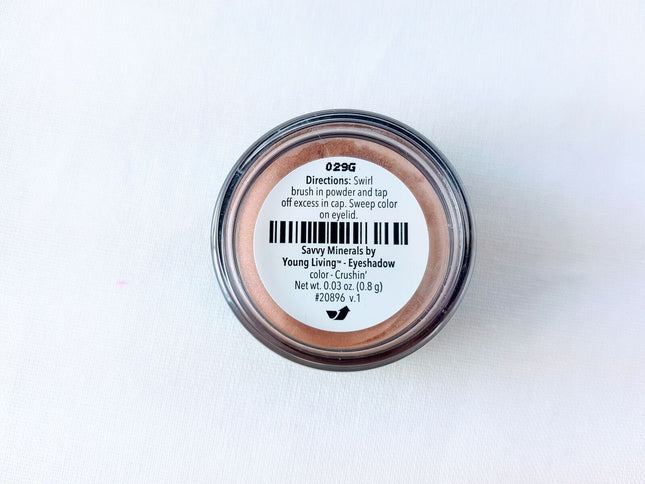 NEW, SAVVY MINERALS By Young Living CRUSHIN Eye Shadow, 0.03 oz/0.8g