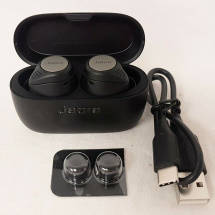 Jabra ELITE active 75t True Wireless Earbuds - Titanium Black LIKE NEW