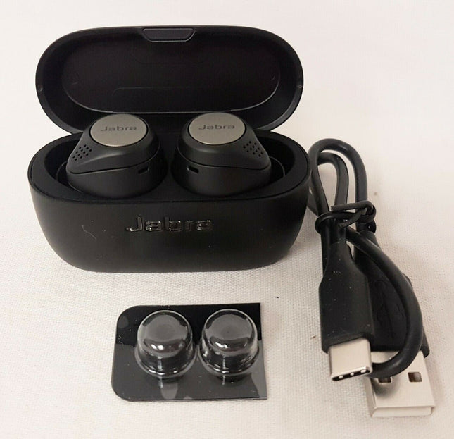 Jabra ELITE active 75t True Wireless Earbuds - Titanium Black LIKE NEW