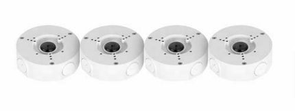 LOT of 4 Lorex Camera Junction Box 3 Whole Screw  - WHITE ACCJ7R3W