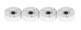 LOT of 4 Lorex Camera Junction Box 3 Whole Screw  - WHITE ACCJ7R3W