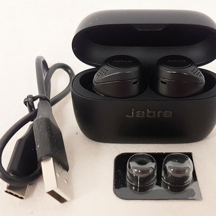 Jabra Elite 75t Earbuds True Wireless Earbuds With Charging Case - Black