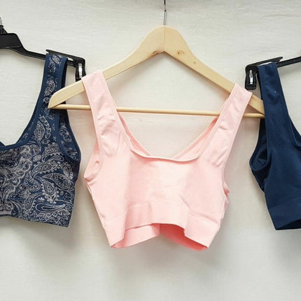 3X Rhonda Shear 9202 Jacquard Ahh Bras w/ Removable Pads - CHOOSE COLOR PACK