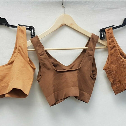 3X Rhonda Shear 9202 Jacquard Ahh Bras w/ Removable Pads - CHOOSE COLOR PACK