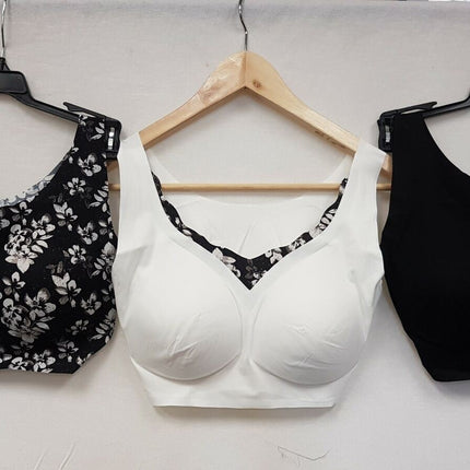 Rhonda Shear Women's #9602 Invisible Body Bras - 3 PACK, CHOOSE COLORS