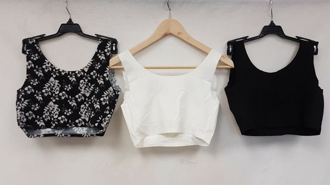 Rhonda Shear Women's #9602 Invisible Body Bras - 3 PACK, CHOOSE COLORS