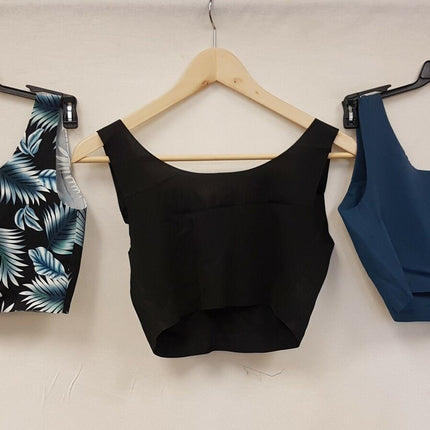 Rhonda Shear Women's #9602 Invisible Body Bras - 3 PACK, CHOOSE COLORS