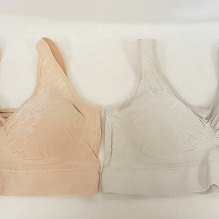 Rhonda Shear #9203 Jacquard Ahh Bra with Removable Pads - Choose Colour (1Bra)