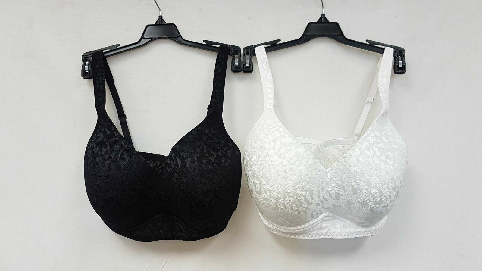 Rhonda Shear 2pack Lace Molded Cup Bra with Back Closure 