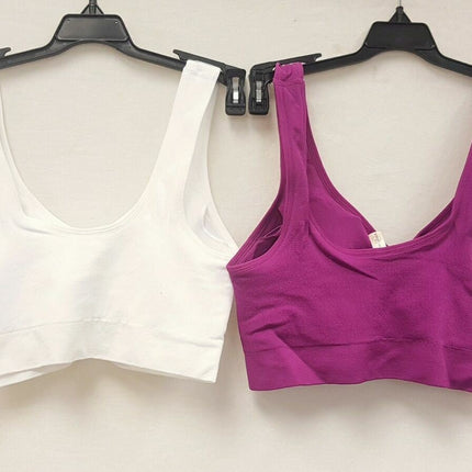 LOT OF 2 Rhonda Shear 9206 Seamless Moisture Wicking Ahh Bra - CHOOSE COLOR PACK