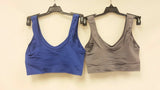 LOT OF 2 Rhonda Shear 9206 Seamless Moisture Wicking Ahh Bra - CHOOSE COLOR PACK