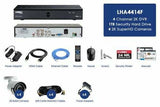 NEW Lorex 8 Channel  Super HD 1 TB HDD W. 4 Cameras - LHA2108 1TC4