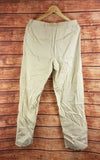 NEW J Jill Women's Easy Linen Stretch Flat Front Pants, Sea Salt - SIZE 4