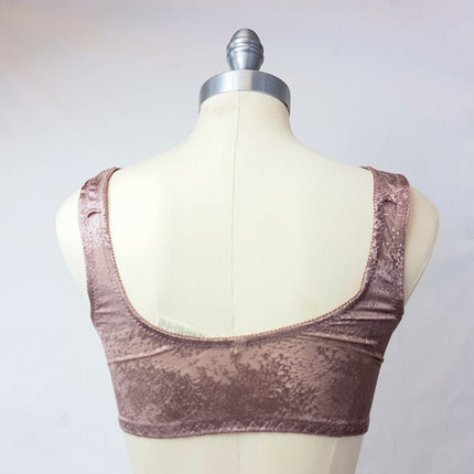 RHONDA SHEAR 674 Ahh Women's Smoothing Jacquard Pin-Up Bra Removable Pad - 1 BRA