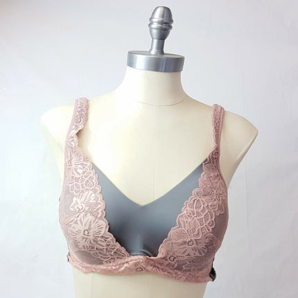 RHONDA SHEAR Women's 0020 Molded Cup Lace Overlay Bra - CHOOSE COLOR 1-BRA