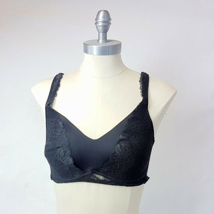 RHONDA SHEAR Women's 0020 Molded Cup Lace Overlay Bra - CHOOSE COLOR 1-BRA