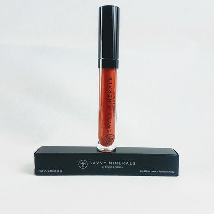 NEW, SAVVY MINERALS by Young Living Lip Gloss - CHOOSE COLOR