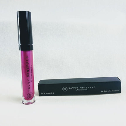NEW, SAVVY MINERALS by Young Living Lip Gloss - CHOOSE COLOR