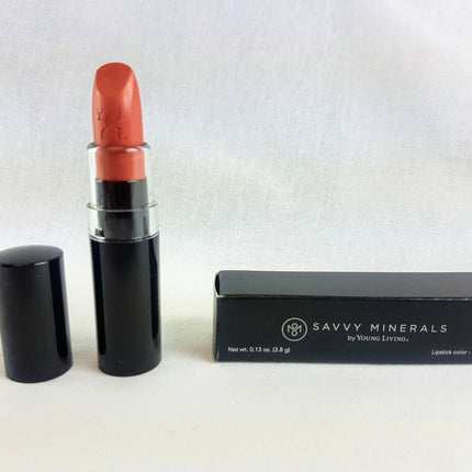 NEW, SAVVY MINERALS by Young Living Lipsticks, 0.13 oz/3.8g each - CHOOSE COLOR
