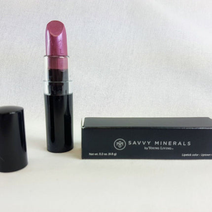 NEW, SAVVY MINERALS by Young Living Lipsticks, 0.13 oz/3.8g each - CHOOSE COLOR