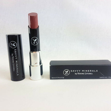 NEW, SAVVY MINERALS by Young Living Lipsticks, 0.13 oz/3.8g each - CHOOSE COLOR