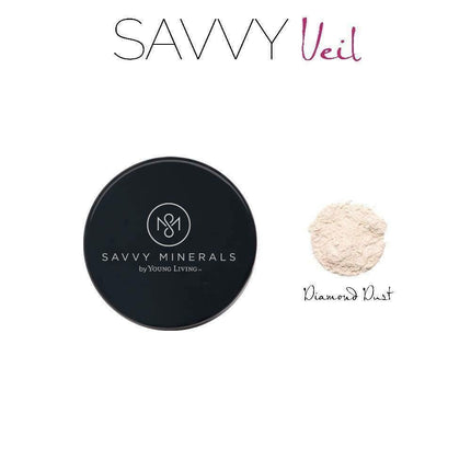 NEW, SAVVY MINERALS By Young Living DIAMOND DUST Veil Setting Powder, 0.18 oz/5g