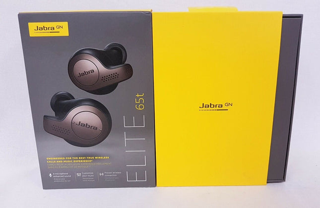 Jabra - Elite 65t True Wireless Earbud Headphones - Titanium Black LIKE NEW