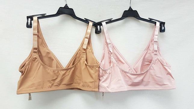 LOT OF 2 Rhonda Shear 1695 Butterknit Wrap Bras with Removable Pad - CHOOSE PACK