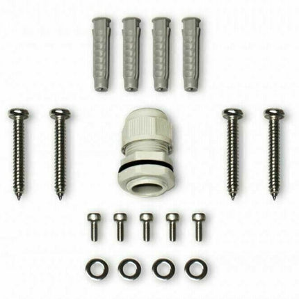 Lot of 6 Lorex Junction Box 4 Hole - BLACK ACJNCD4BKB