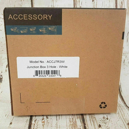 Lorex Camera Junction Box 3 Whole Screw  - WHITE ACCJ7R3W