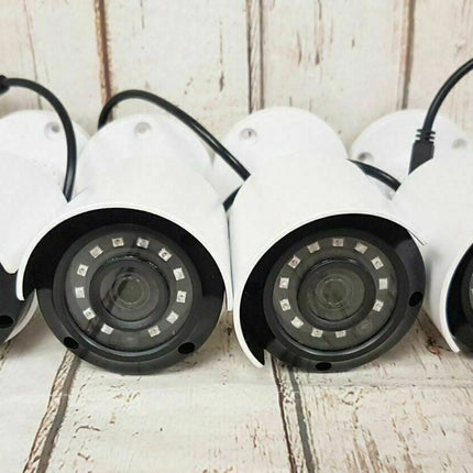 LOT OF 4 USED Lorex FLIR LBV2531 HD 1080p Night Vision Security Cameras
