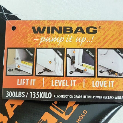NEW, WINBAG Inflatable, Reusable shim 300 lbs - 1 Pack
