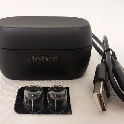 Jabra Elite 75t Earbuds True Wireless Earbuds With Charging Case  Titanium Black