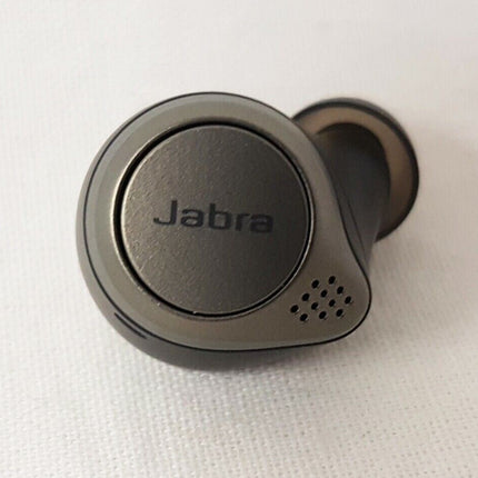 Jabra Elite 75t Earbuds True Wireless Earbuds With Charging Case  Titanium Black