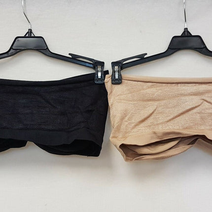 LOT OF 2 RHONDA SHEAR Women's #9682AM Underwire Bandeau Bra - CHOOSE PACK