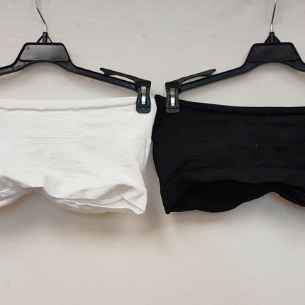 LOT OF 2 RHONDA SHEAR Women's #9682AM Underwire Bandeau Bra - CHOOSE PACK