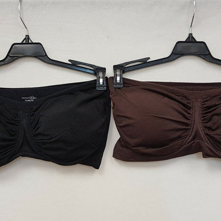 LOT OF 2 RHONDA SHEAR Women's #9682AM Underwire Bandeau Bra - CHOOSE PACK