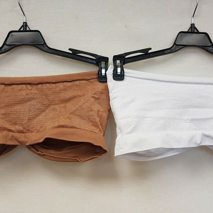 LOT OF 2 RHONDA SHEAR Women's #9682AM Underwire Bandeau Bra - CHOOSE PACK