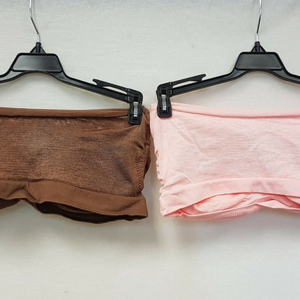 LOT OF 2 RHONDA SHEAR Women's #9682AM Underwire Bandeau Bra - CHOOSE PACK
