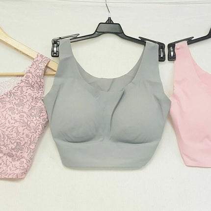 Rhonda Shear 3 Women's #9592 Invisible Body Bra - Choose Colour ( 3 BRAS )