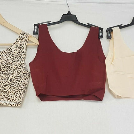 Rhonda Shear 3 Women's #9592 Invisible Body Bra - Choose Colour ( 3 BRAS )